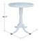 International Concepts Round 36 in Round Top Pedestal Table, 40.9 inH, White, 36 in W, 36 in L, 40.9 in H, Wood, White K08-36RT-6B-2 - alternate 5